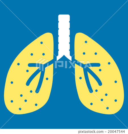 Lungs Flat Icon Lungs Flat Icon 20047544