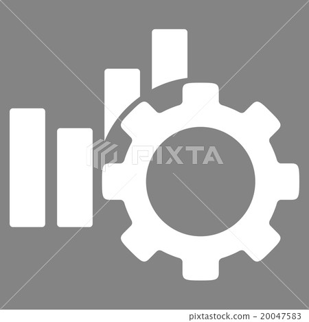 Development Chart Flat Icon Development Chart Flat Icon 20047583