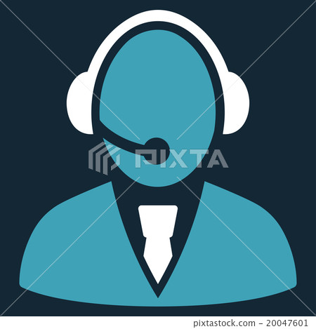 Call Center Worker Icon 20047601