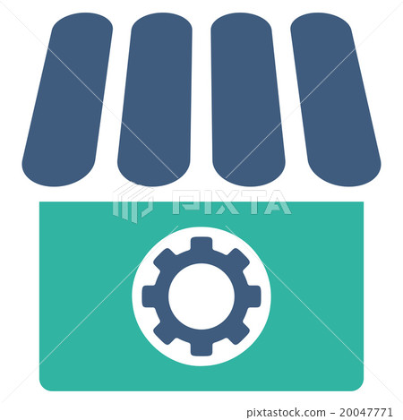 Workshop Flat Icon Workshop Flat Icon 20047771