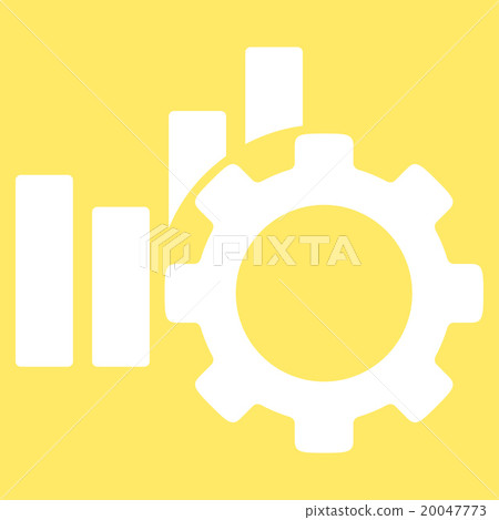 Development Chart Flat Icon 20047773