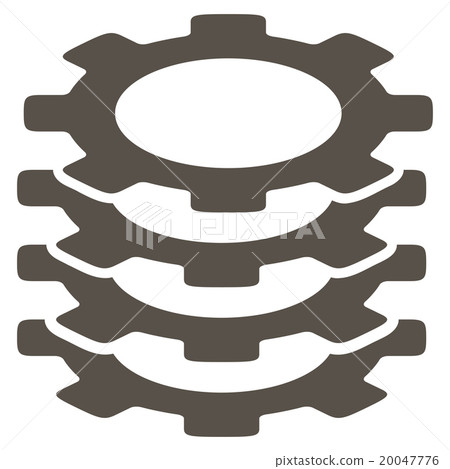 Gears Flat Icon Gears Flat Icon 20047776
