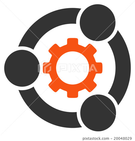 Teamwork Flat Icon Teamwork Flat Icon 20048029