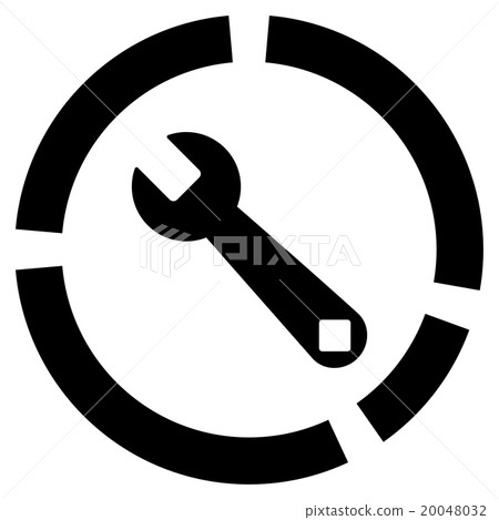 Repair Diagram Flat Icon Repair Diagram Flat Icon 20048032