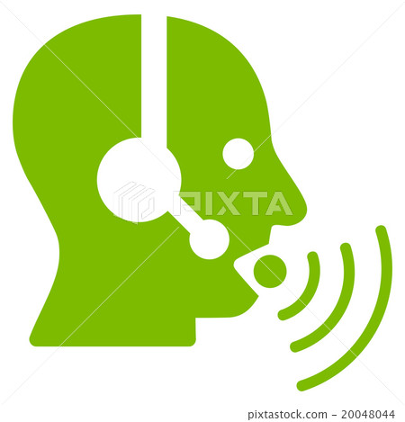 Operator Signal Flat Icon Operator Signal Flat Icon 20048044