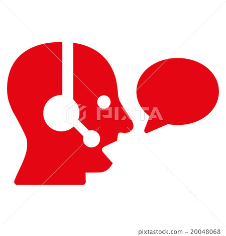 Operator Message Flat Icon 20048068