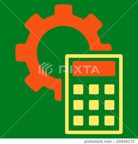 Engineering Calculations Flat Icon Engineering Calculations Flat Icon 20048272