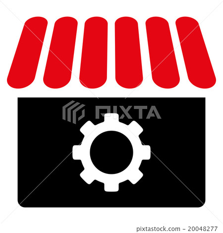 Workshop Flat Icon Workshop Flat Icon 20048277