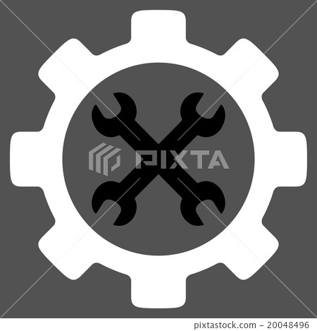Service Tools Flat Icon Service Tools Flat Icon 20048496