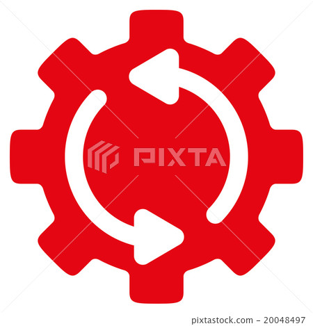 Refresh Engine Flat Icon Refresh Engine Flat Icon 20048497