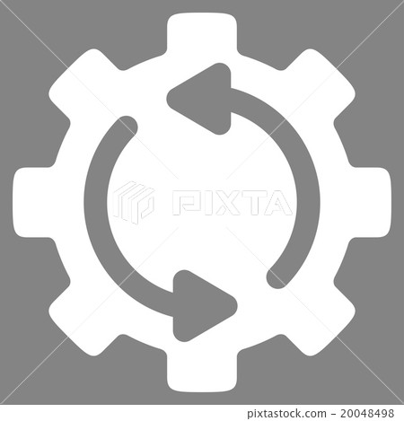 Refresh Engine Flat Icon Refresh Engine Flat Icon 20048498