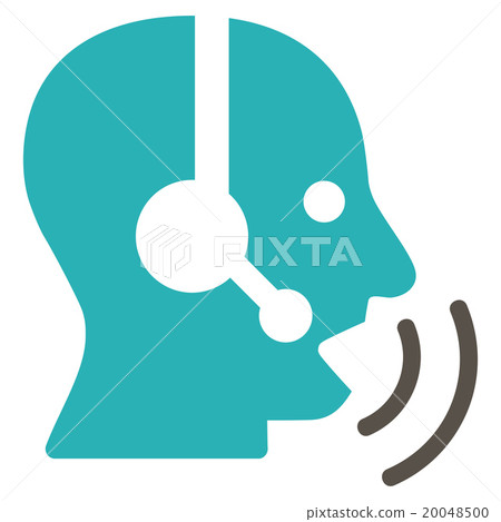 Operator Signal Flat Icon Operator Signal Flat Icon 20048500