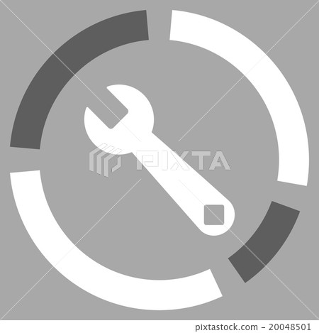 Repair Diagram Flat Icon 20048501