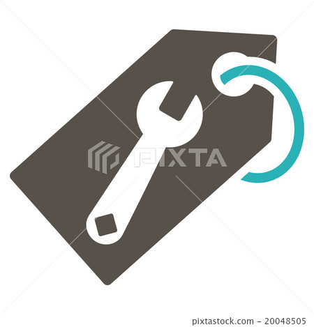 Repair Tag Flat Icon Repair Tag Flat Icon 20048505