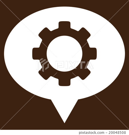 Workshop Map Marker Flat Icon Workshop Map Marker Flat Icon 20048508