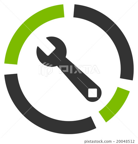 Repair Diagram Flat Icon Repair Diagram Flat Icon 20048512