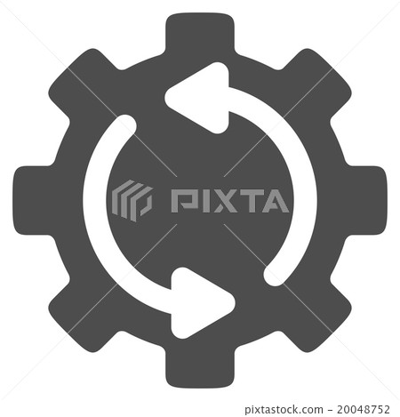 Refresh Engine Flat Icon 20048752