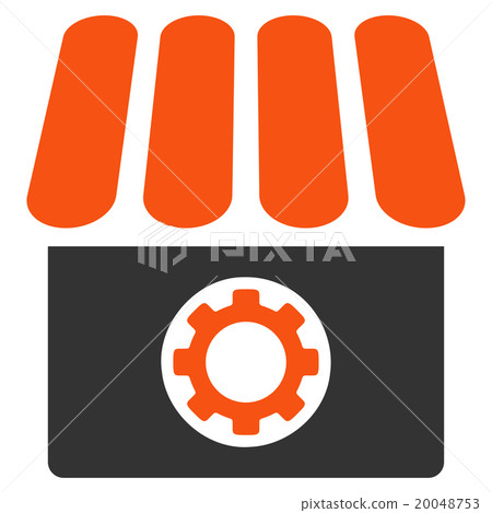 Workshop Flat Icon Workshop Flat Icon 20048753