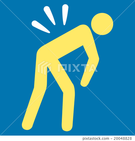 Backache Flat Icon 20048828