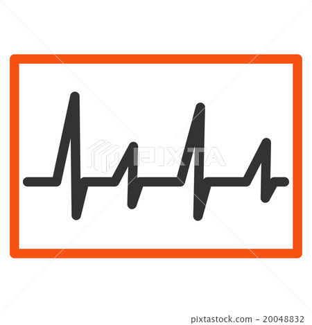 Cardiogram Flat Icon Cardiogram Flat Icon 20048832