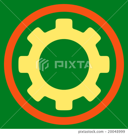 Gear Flat Icon Gear Flat Icon 20048999