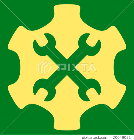 Service Tools Flat Icon Service Tools Flat Icon 20049051