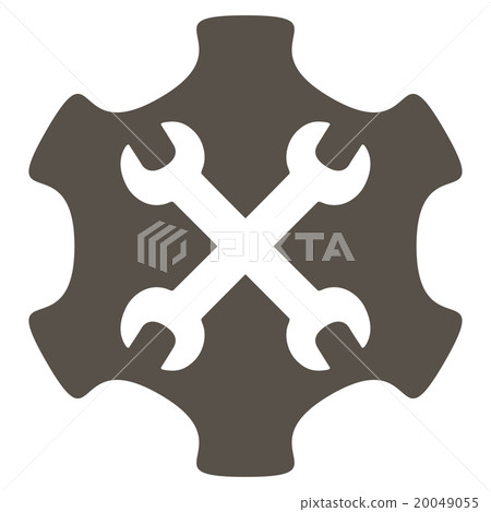 Service Tools Flat Icon Service Tools Flat Icon 20049055