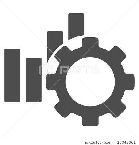 Development Chart Flat Icon Development Chart Flat Icon 20049061