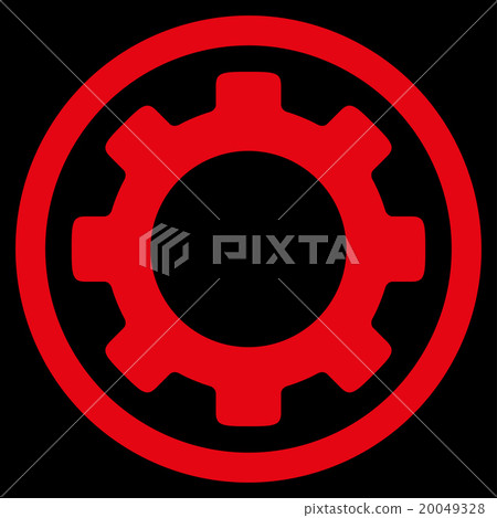 Gear Flat Icon Gear Flat Icon 20049328