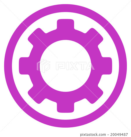 Gear Flat Icon 20049487