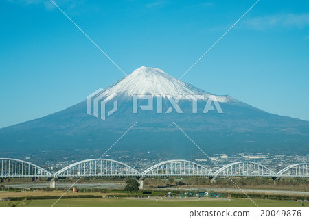 view of fuji mountain in Japan 20049876