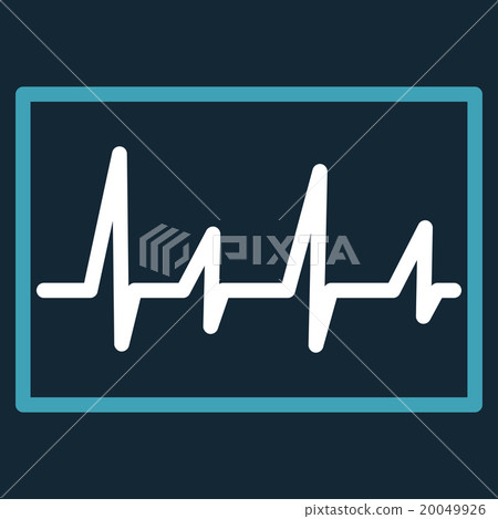 Cardiogram Flat Icon Cardiogram Flat Icon 20049926