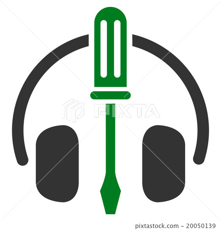 Headphones Tools Flat Icon Headphones Tools Flat Icon 20050139
