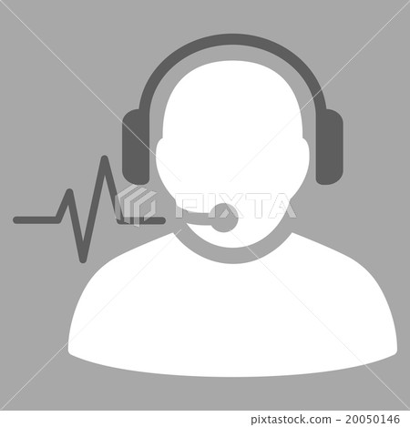 Operator Signal Flat Icon Operator Signal Flat Icon 20050146