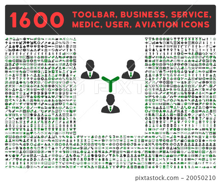 Teamwork Icon With Large Pictogram Collection Teamwork Icon With Large Pictogram Collection 20050210