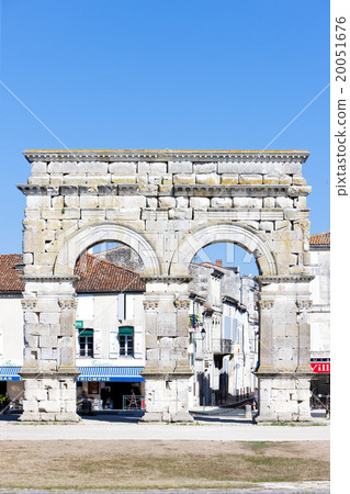 Arch of Germanicus,Saintes,Poitou-Charentes,France 20051676