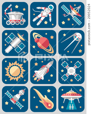 Vector Illustration Set on Space Vector Illustration Set on Space 20052024