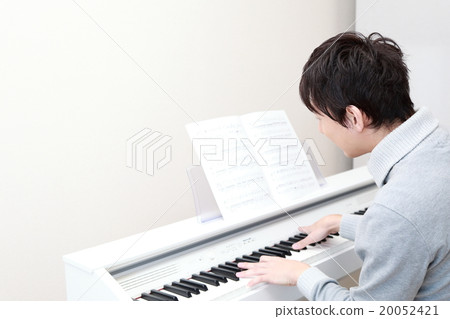 Performance Piano instrument music (male organ harpsichord MIDI synthesizer keyboard) 20052421