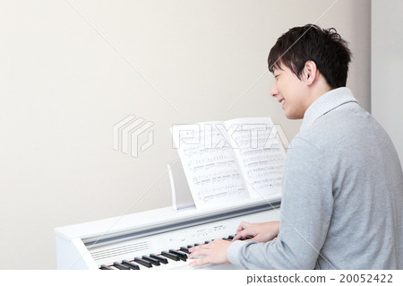 Performance Piano instrument music (male organ harpsichord MIDI synthesizer keyboard) 20052422