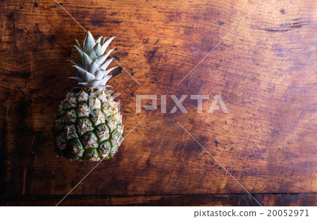 Pineapple on a table Pineapple on a table 20052971