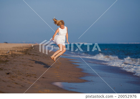 woman runs on water woman runs on water 20052976