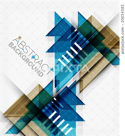 Vector triangle background 20054385