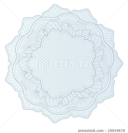 Guilloche pattern, rosette, watermark Guilloche pattern, rosette, watermark 20054678