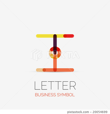 Minimalistic linear business icons, logos, made of Minimalistic linear business icons, logos, made of 20054699