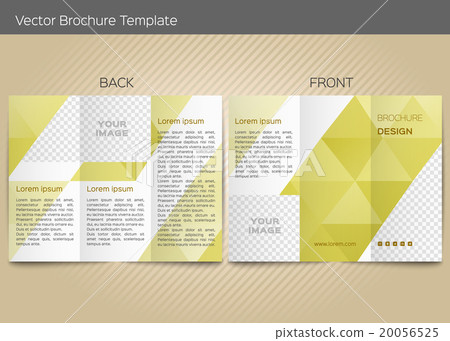 Vector template for leaflet Vector template for leaflet 20056525