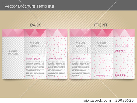 Vector template for leaflet Vector template for leaflet 20056526