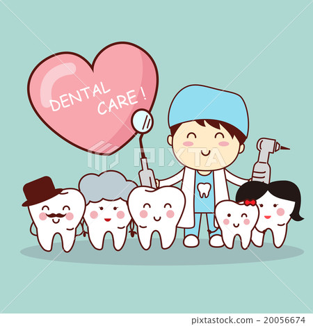 Happy tooth family with dentist Happy tooth family with dentist 20056674