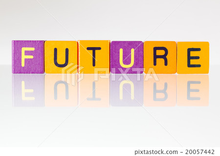 Future- an inscription from children's blocks Future- an inscription from children's blocks 20057442