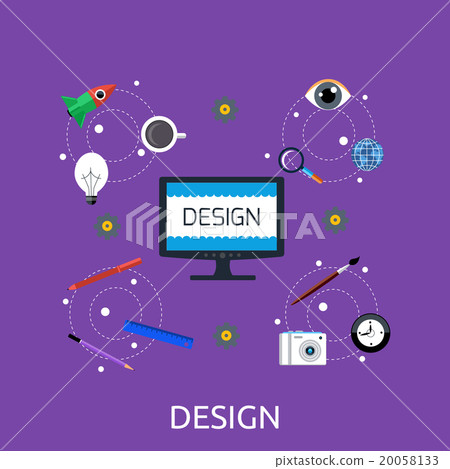 Design Icon Concept Flat Style Design Icon Concept Flat Style 20058133