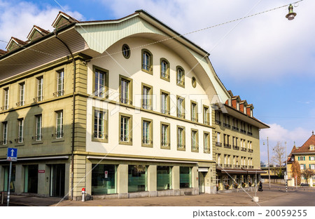 Buildings on Waisenhausplatz in Bern - Switzerland 20059255